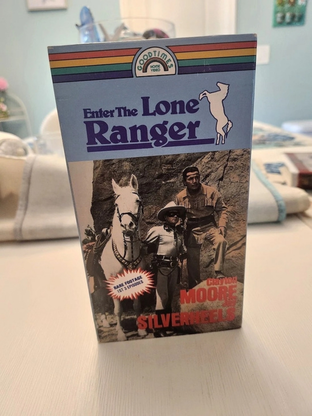 GoodTimes Home Video Enter The Lone Ranger VHS 1949 B&W NTSC NR Western